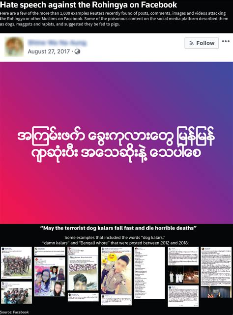 Young people and children are expected to obey their parents and elder siblings and freedom of expression is not widely practice at home. Why Facebook is losing the war on hate speech in Myanmar