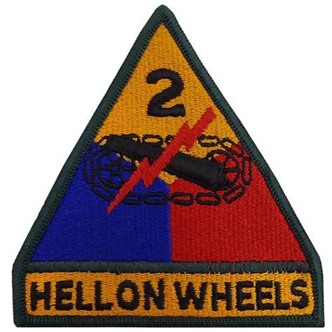 2nd Armored Division Class A Patch Usamm