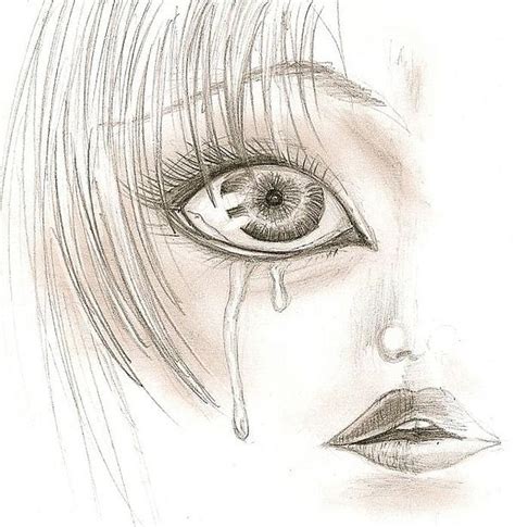 Drawings Of Crying Eyes Eye Pencil Drawing At