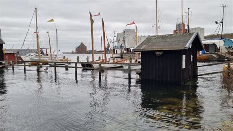 Hochwasser Am Flensburger Hafen Foerde News