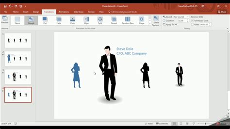 Powerpoint 2016 New Animation Feature Youtube