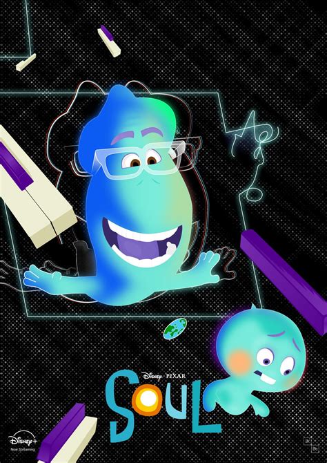 Soul Poster Posterspy Cute Disney Wallpaper Disney Art Soul Movie