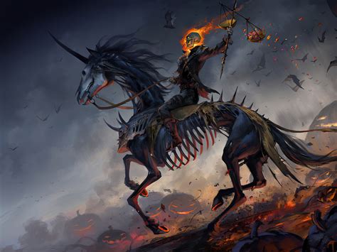 1600x1200 Ghost Rider Horse Riding 1600x1200 Resolution Wallpaper, HD Superheroes 4K Wallpapers ...