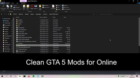 Clean Reset Gta 5 Installation For Gta Online Remove And Restore