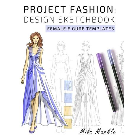Designing Clothes Illustration And Technical Drawing Project Fashion