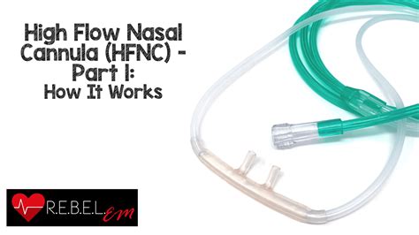 High Flow Nasal Cannula HFNC Part How It Works MED TAC International Corp