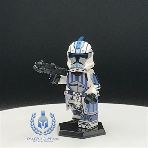 Clone Arc Trooper Cobalt Custom Uv Printed Pop Culture Customs Etsy