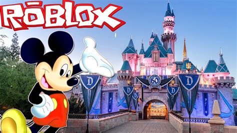 Roblox Mergem La Disneyland Youtube