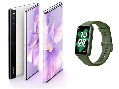 Huawei Présente Son Smartphone Pliant Mate Xs 2 Et Son Bracelet