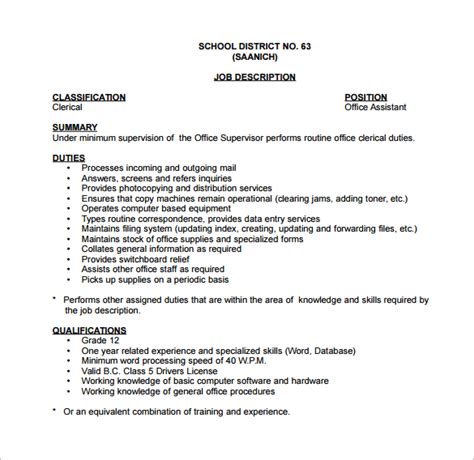 administrative assistant job description zme8ut6rzqdjtm administrative assistant essential