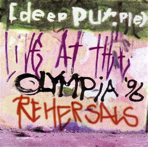 Deep Purple Live At The Olympias 96 Rehearsals 1cd