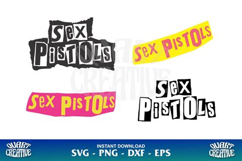 Sex Pistols Logo Svg Gravectory