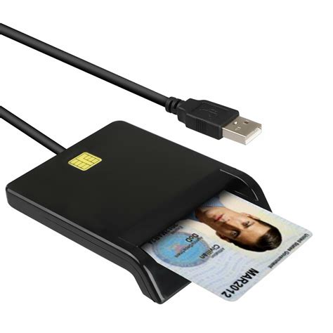 Cac Smart Card Reader Dod Military Usb Common Access Card Compatible