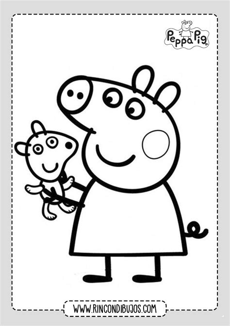 Dibujos Para Colorear De Peppa Pig Rincon Dibujos