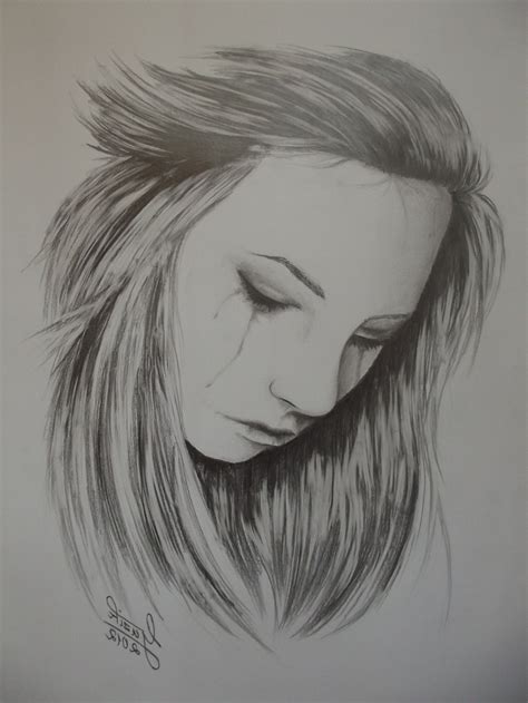 Sad Drawings In Pencil At Explore Collection Of