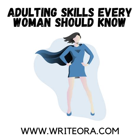 Adulting Skills Every Woman Should Know