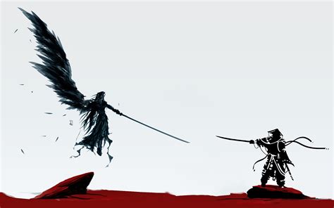 3840x2400 Sephiroth Vs Samurai 4k 4k Hd 4k Wallpapers Images