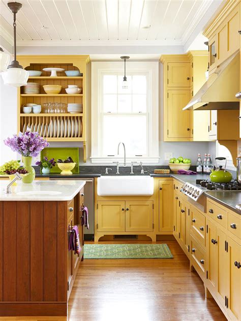 White cabinetry can pair well with most wall colors. 20 Gorgeous Kitchen Cabinet Color Ideas for Every Type of Kitchen | Homelovr