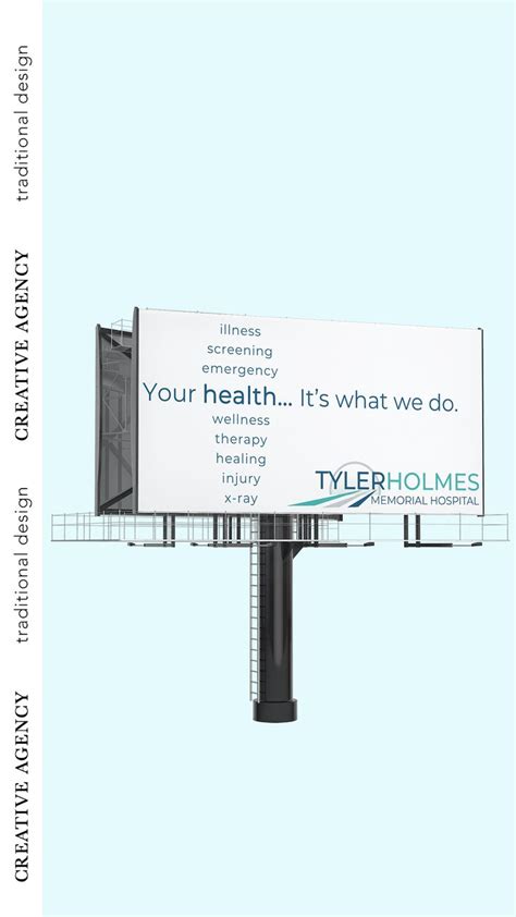 Transforming Rural Healthcare Hospital Marketing Billboard