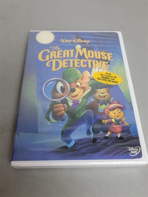 The Adventures Of The Great Mouse Detective Dvd 2002 Disney Animated