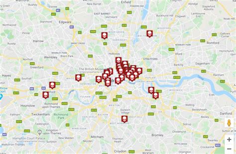 Londons Plague Pits Map Shows Where The Black Death Got Buried Atlas