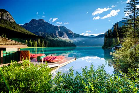 Emerald Lake Canada Jigsaw Puzzle In Puzzle Of The Day Puzzles On