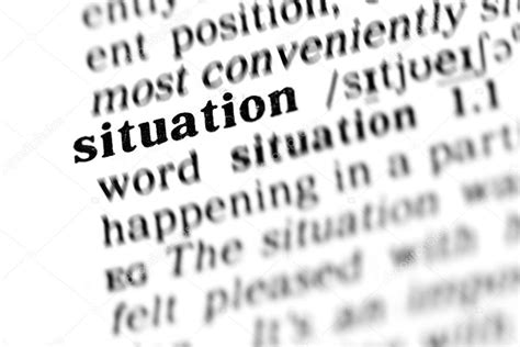 Situation Word Dictionary ⬇ Stock Photo Image By © Lambroskazan 19645399