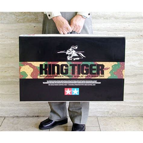 Char rc Tamiya rc King Tiger chez hobbies Réf