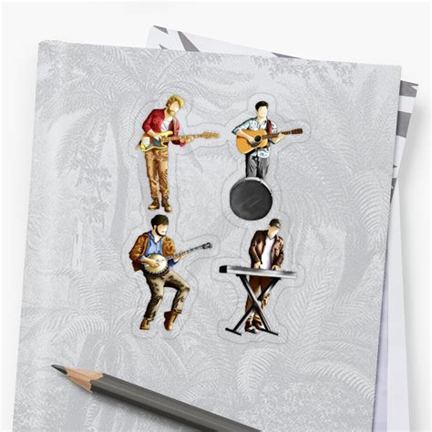 Mumford And Sons Sticker By Camimoga Redbubble