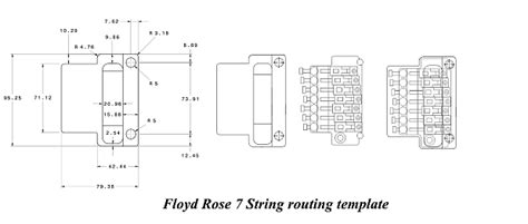 Floyd Rose Original 7 String Tremolo System Rockstargear