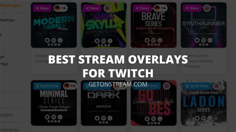 Best Twitch Overlays And Graphics For Streaming 2022 Free And Paid