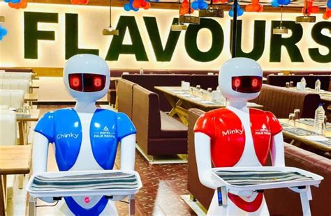 robot restaurant demand in rajasthan राजस्थान का हाईटेक रेस्टोरेंट खाने का ऑर्डर लेने से