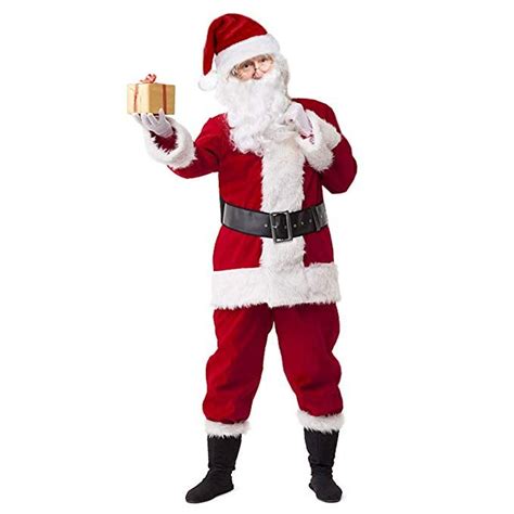 Top 10 Best Santa Costume For Men Reviews In 2020 Santa Claus Costume
