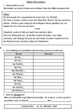 Ich freue mich, ihnen auf dieser seite meine übungen im bereich deutsch als fremdsprache präsentieren zu können! Arbeitsblätter zur Rechtschreibung: Wörter mit z oder tz | немецкий язык | Spelling worksheets ...