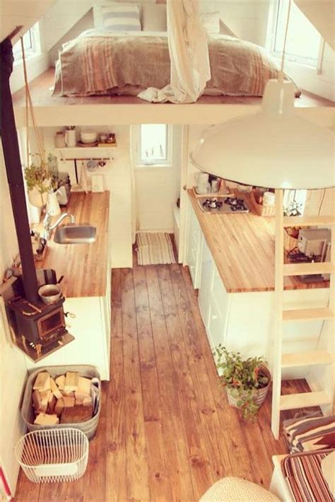 Clever Tiny House Kitchen Decor Ideas 36 Tiny House Loft Tiny