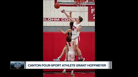 Wxyz Senior Salutes Canton Four Sport Athlete Grant Hoffmeyer Youtube
