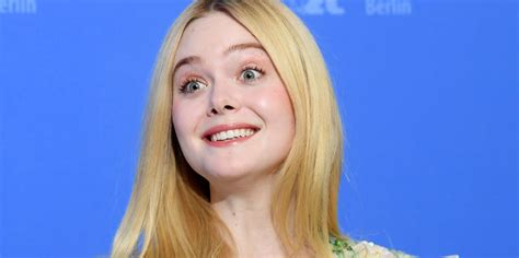 elle fanning reveals which celebrity she thinks she looks like and… what