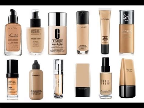 Find your foundation colour in different brands # 1 (for MAC's NC 40/42 ...