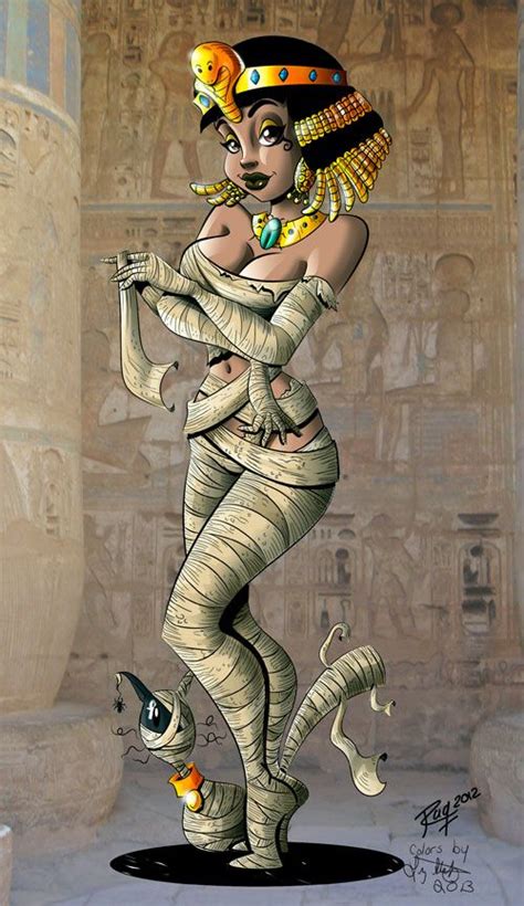 mummy by girlgamer1986 colors art halloween haunt character design