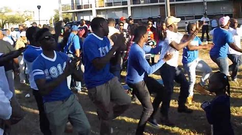 Delta Phi Chapter Of Phi Beta Sigma Strolling To Juvenile Back That