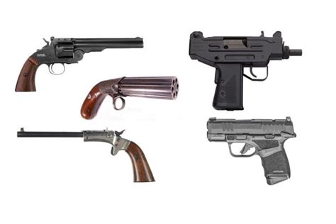 Types Of Handguns With Pictures And Names One Shot Tactical