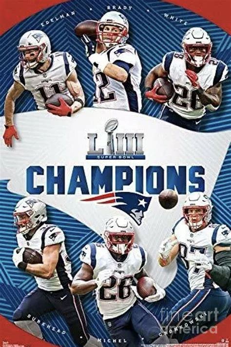 New England Patriots Champions Digital Art By Jemmy Grey
