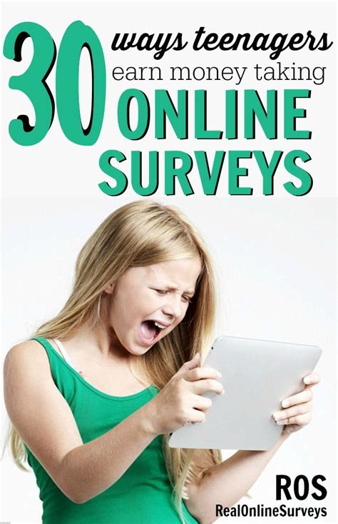 Ways for teens to make money online. 30 Ways Teenagers Earn Money with Online Surveys | Making money teens, Earn money, Earn money ...