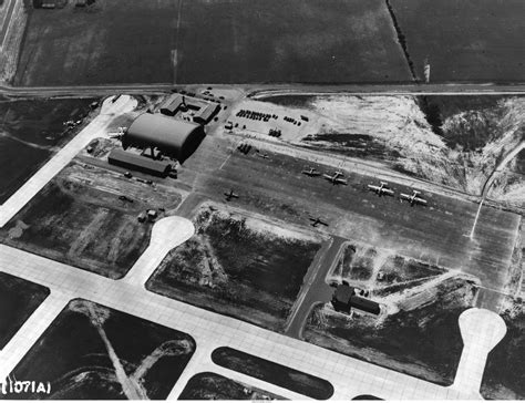 Dover Army Airfield World War Ii Hangar 1301 Aerial Photo Air
