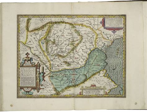 Map Of Dacia And Moesia By Abraham Ortelius Picryl Public Domain Search