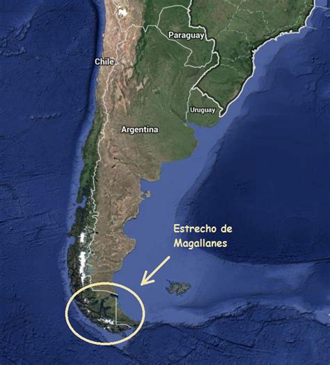 Inicio De La Expedición Del Estrecho De Magallanes Inicio De La