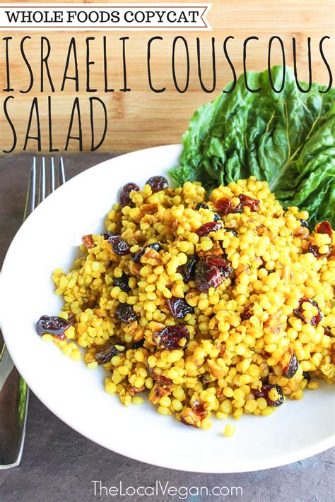 Check spelling or type a new query. Israeli Couscous Salad - Healthy #Vegan Dinner / Lunch ...