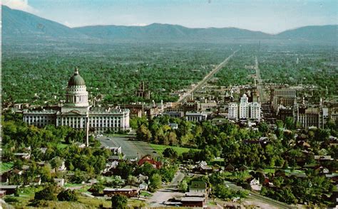 Salt Lake City 60 Years Ago 21 Color Photos Of The