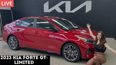 Live 2023 Kia Forte Gt Limited Fuel Efficient And Fun Youtube