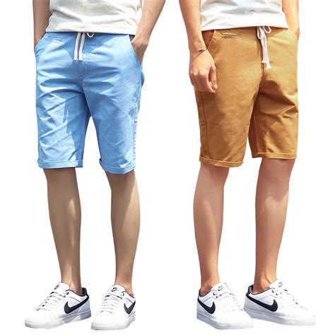 Shop the latest collection of shorts for men online at macys.com. Shorts Men 2016 Summer Fashion Solid Mens Shorts Casual ...